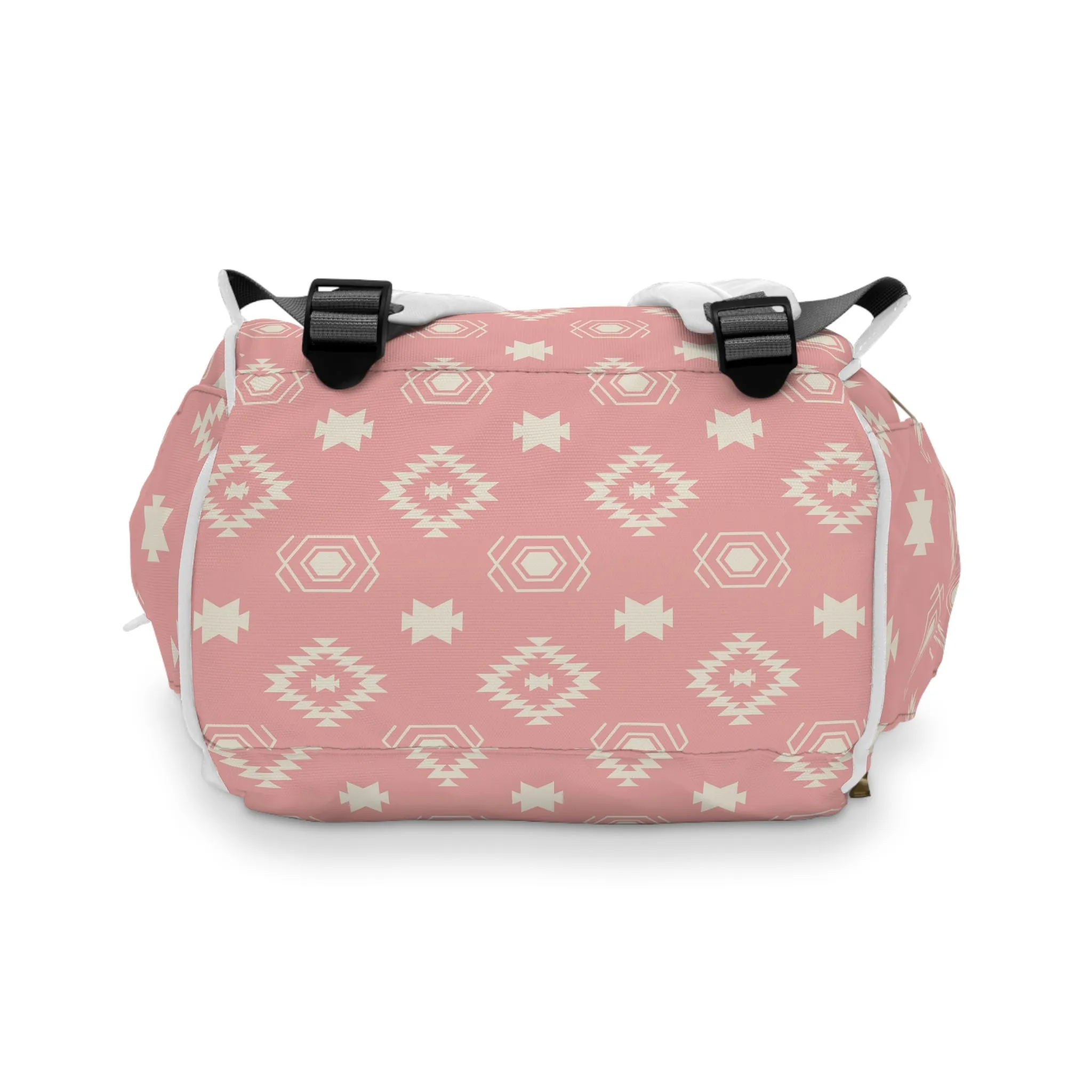 Pink Southwestern Bag Multifunctional Diaper Backpack for Moms to Be Bag for Diapers and Milk