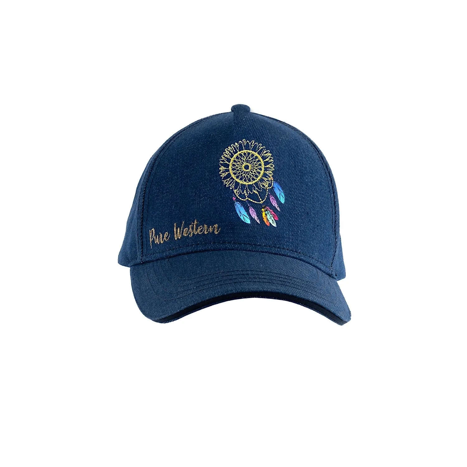 Pure Western Kids's Sunny Cap -Indigo