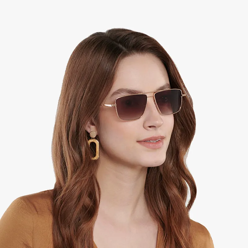 Rim square sunglasses