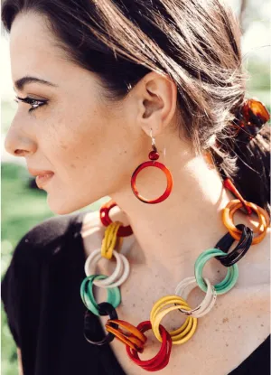 Rings of Life Earrings by Tagua