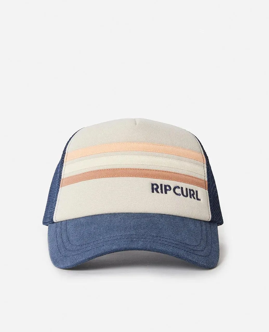 Rip Curl Mixed Revival Trucker Cap Navy Tan