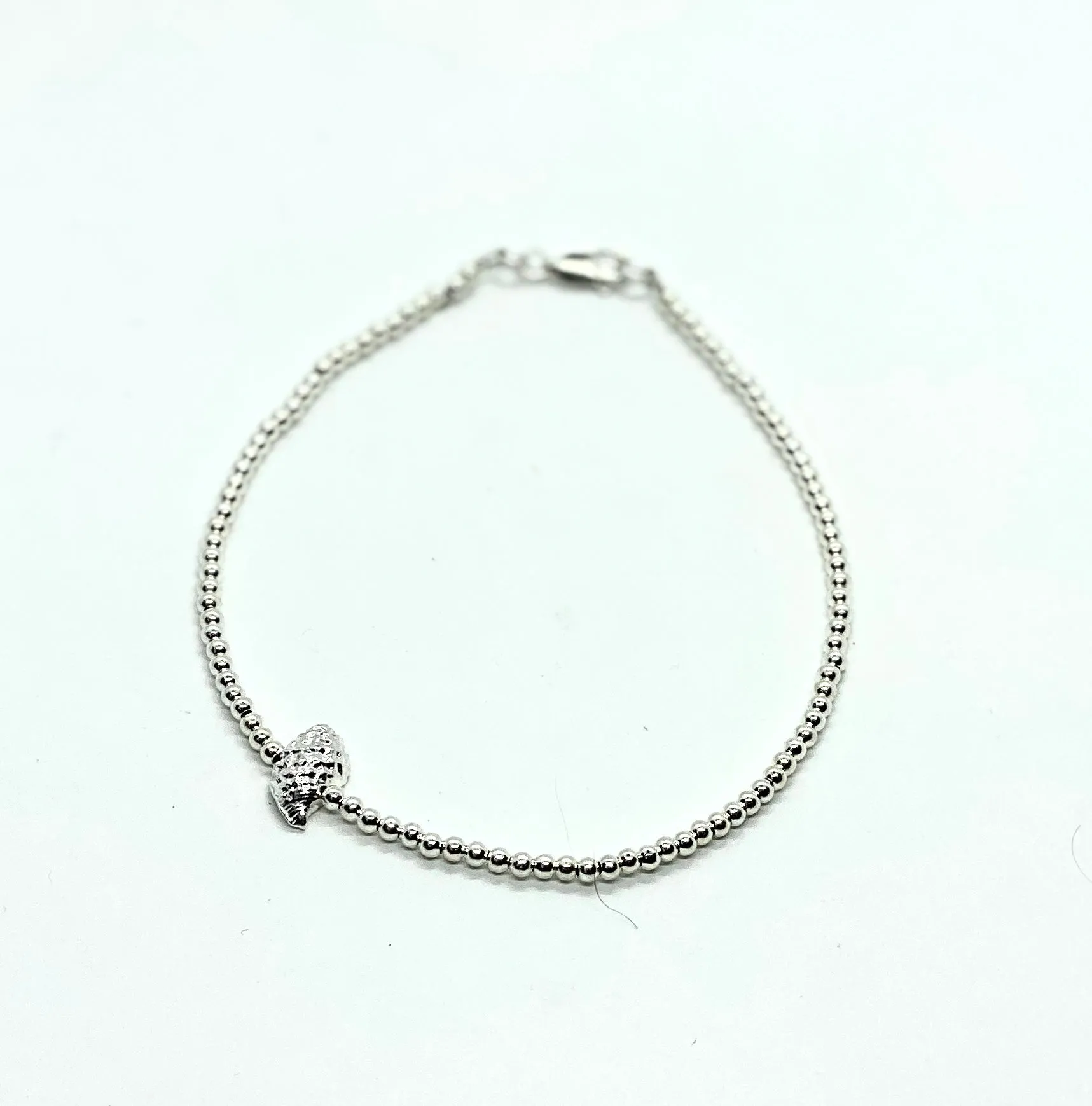 Silver Shell Anklet or Bracelet