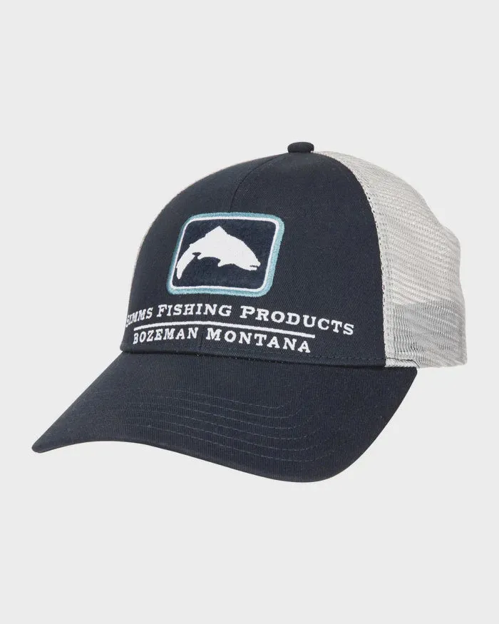 Simms Small Trout Icon Trucker Cap