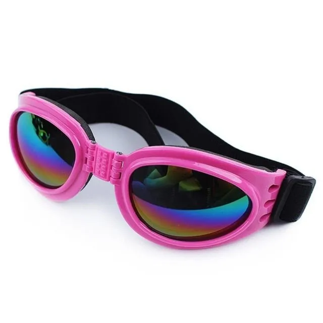 Stylish Safety: Eye Wear Protection Dog Sunglasses for Dogs Over 15 lbs!