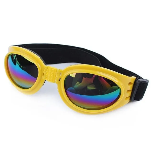 Stylish Safety: Eye Wear Protection Dog Sunglasses for Dogs Over 15 lbs!