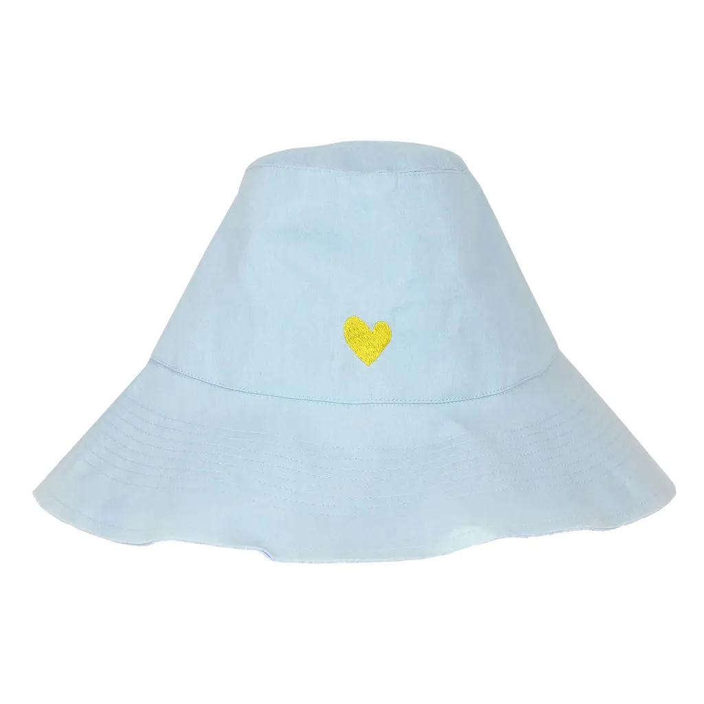 Sunny Daze Hat Chambray ~ Light Wash