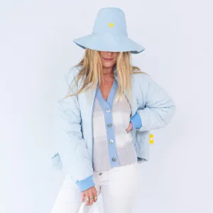 Sunny Daze Hat Chambray ~ Light Wash