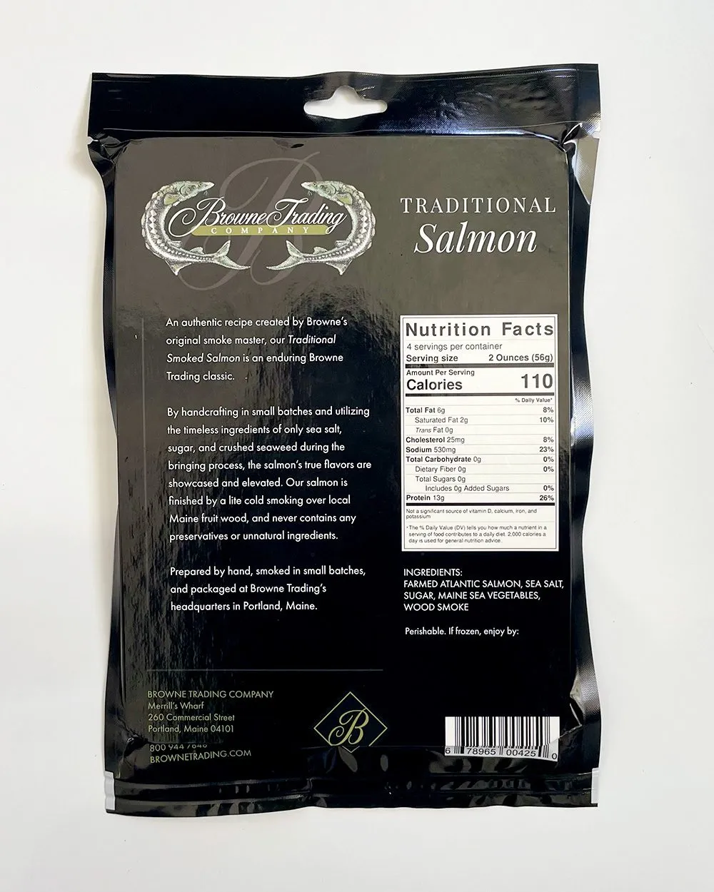 Traditional Smoked Salmon Retail Packs