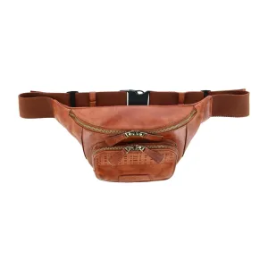 Trafalgar Caelen Leather Waist Pack Sling Bag